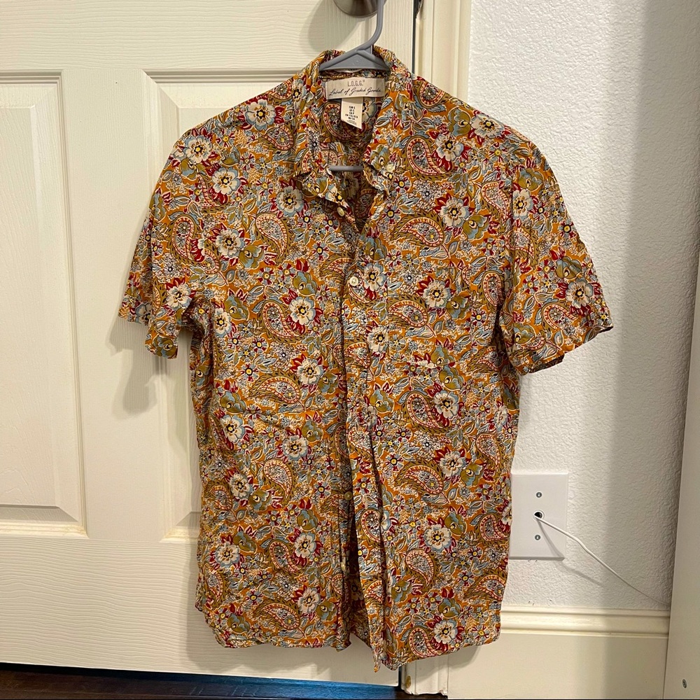 H&M Men vintage button down shirt